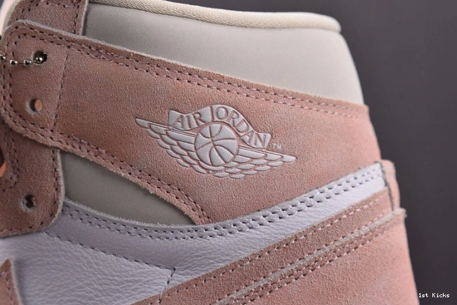 1st Kicks Shoes 1619 jordan pink” retro air high GoodFit fd2596- 1 og “washed 1109